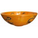 Talavera Vessel Sink Round Lagartijas